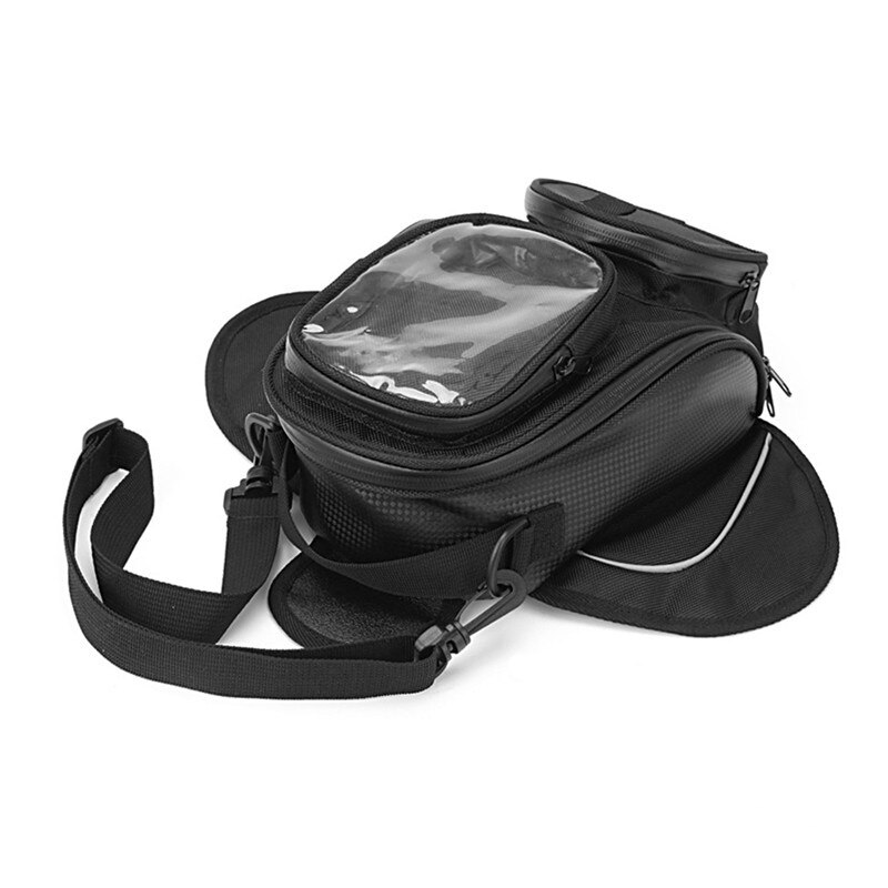 Motorcycle Tank Tas Motorbike Brandstofolietanks Tas Magnetische Tank Bike Zadeltas Motorfiets Tas Grote Scherm
