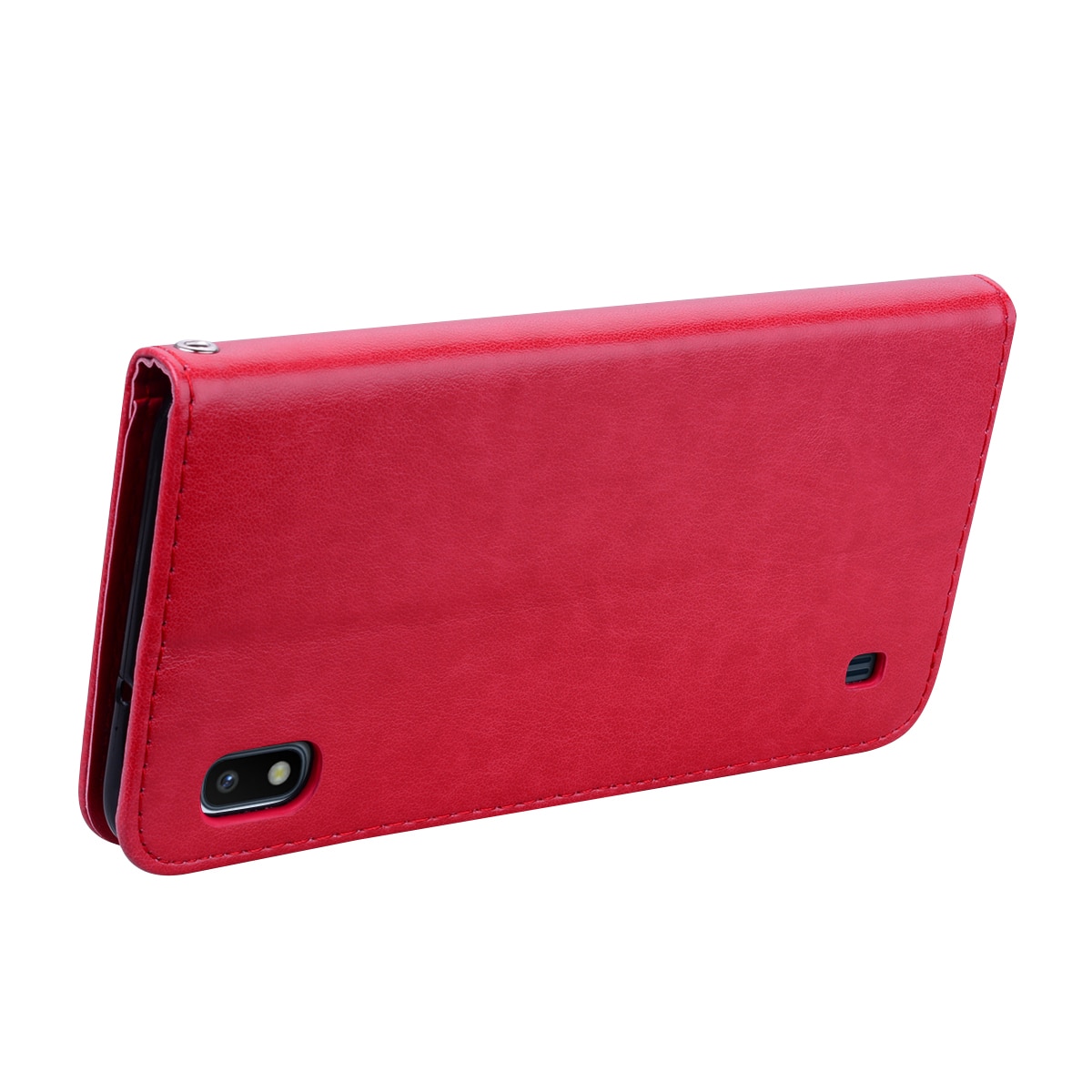 For Samsung A10 Case on Samsung A10 SM-A105FD Case Flip 6.2 Leather Wallet Book Flip Case for Samsung Galaxy A10 A 10 A105 Cover