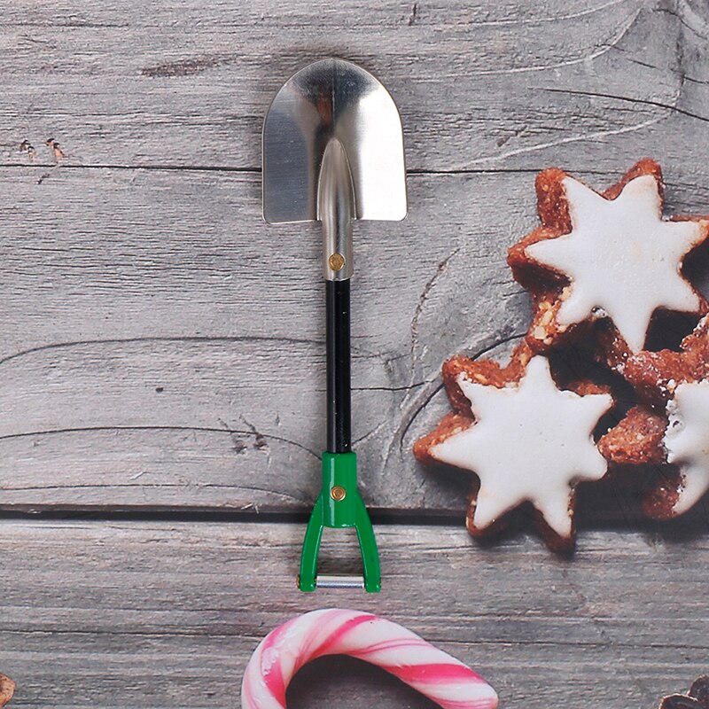 Simulation Metal Mini Shovel ＆ Simulation Bucket For RC Simulation Climbing Car Decoration ~