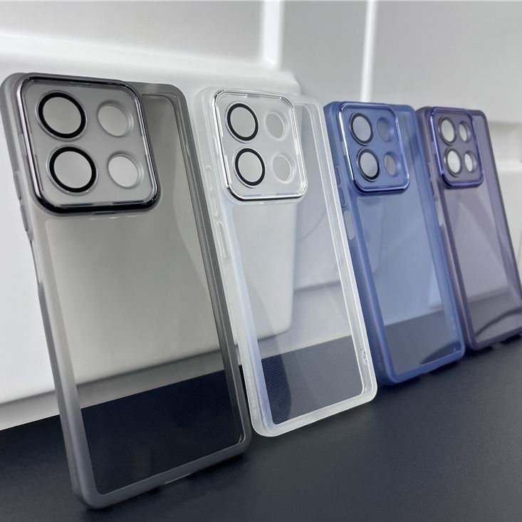 For Infinix Note 30 Pro Case Soft Silicone Transparent Lens Protective Back Cover Case For Infinix Note 30i Note30 30Pro Shell