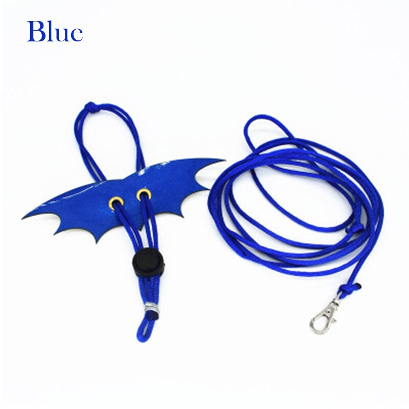 Pet Leash Lizard Towing Rope Small Squirrel Green Iguana Lion Lizard Reptile Collar Out Towing Rope To Prevent Escape Pet suppli: Blue / S