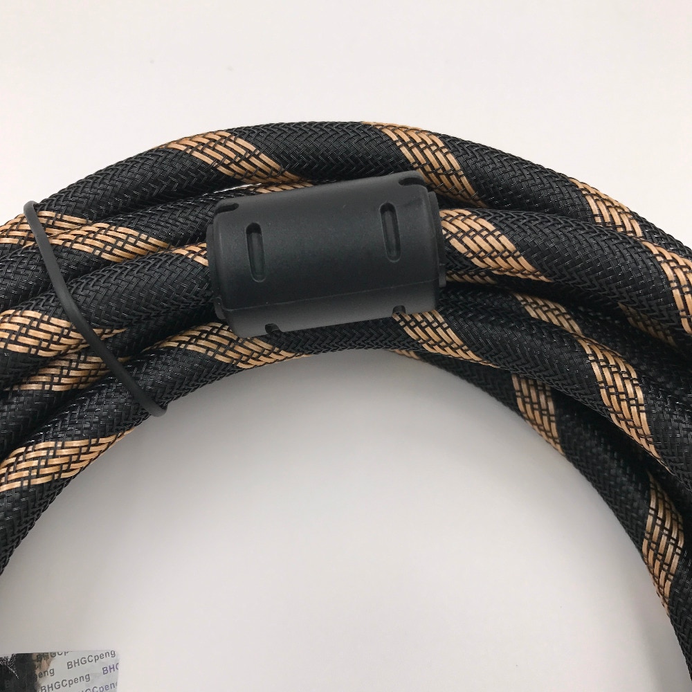 DVI 24+1 Dual Link Cable Gold Plated Male-Male Compatible DVI 24+5 Copper Cable Support 3D With Two Ferrite Cores 3m 5m 10m