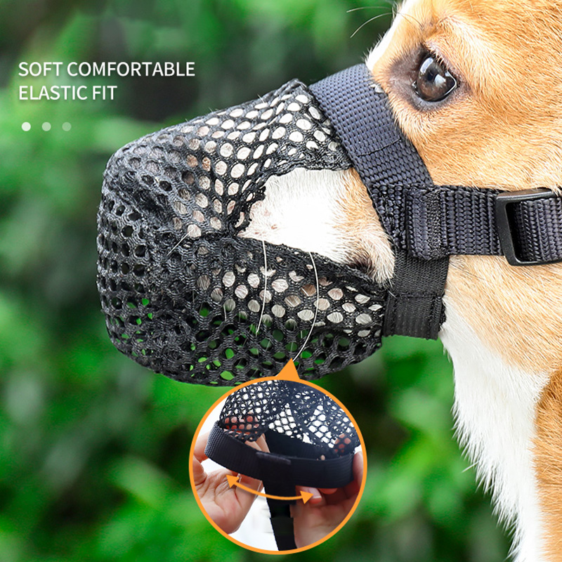 Dog Mouth Covers Anti-bite and Licking Mouth Masks Small and Large Pet Mouth Muzzle Golden Retriever Mouth Mouth Cover