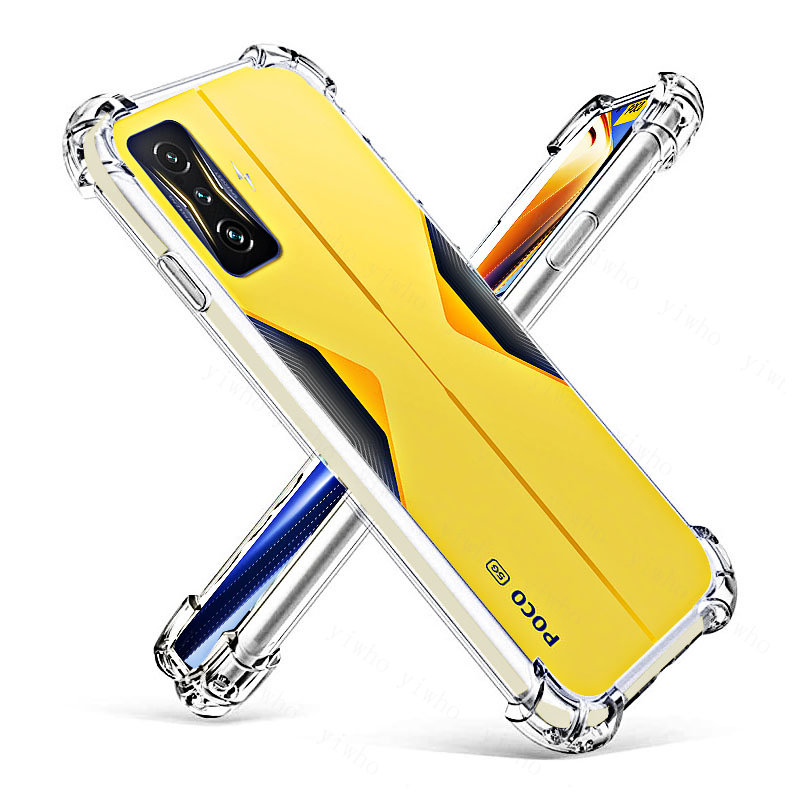 Voor Xiaomi Poco F4 Gt Transparante Siliconen Shockproof Case Op Voor Poko Pocof4 Gt PocoF3 Gt F3gt F 3 Clear telefoon Gevallen Back Cover: ABS