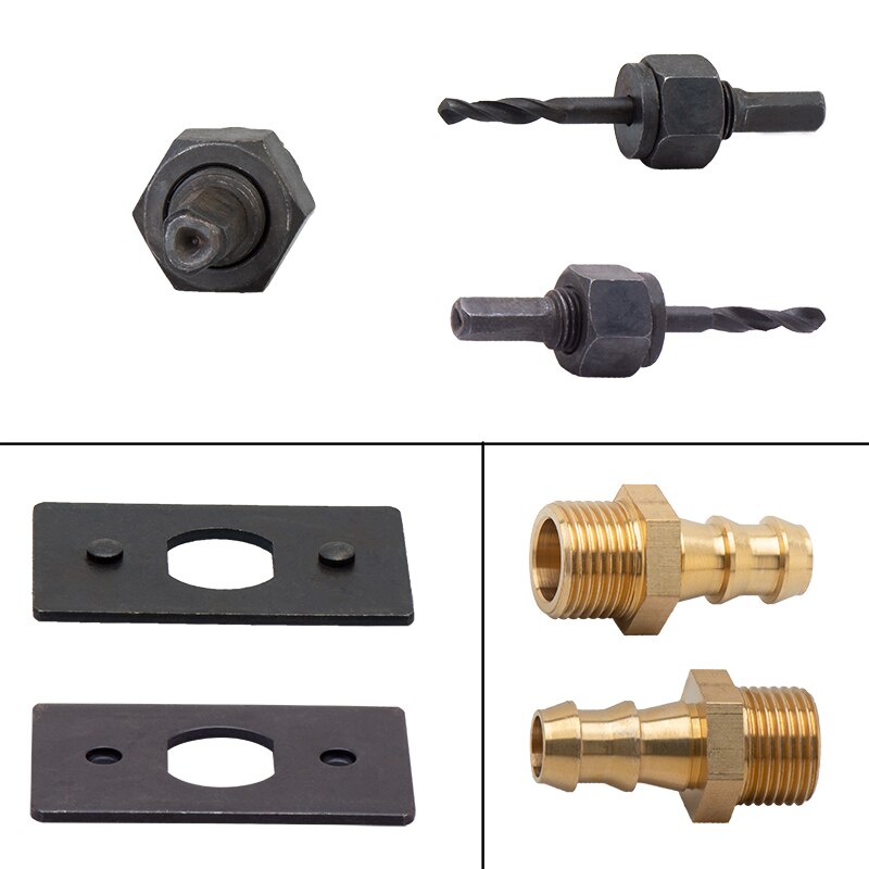 universal Single Hole Fuel Tank Sump Kit with Integrated Return