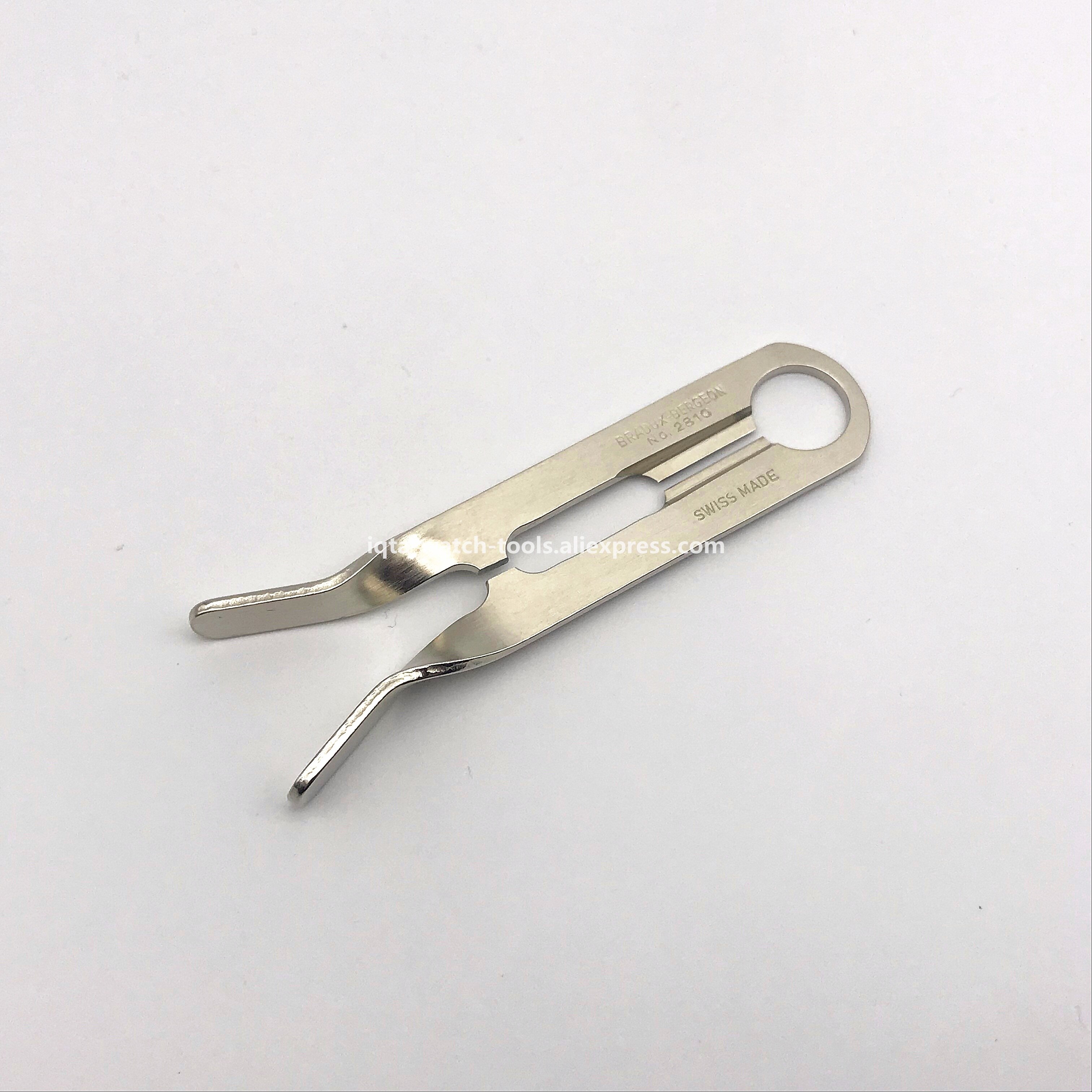 BERGEON 2810 outils de réparation de montre avec pince en forme de rouleau,