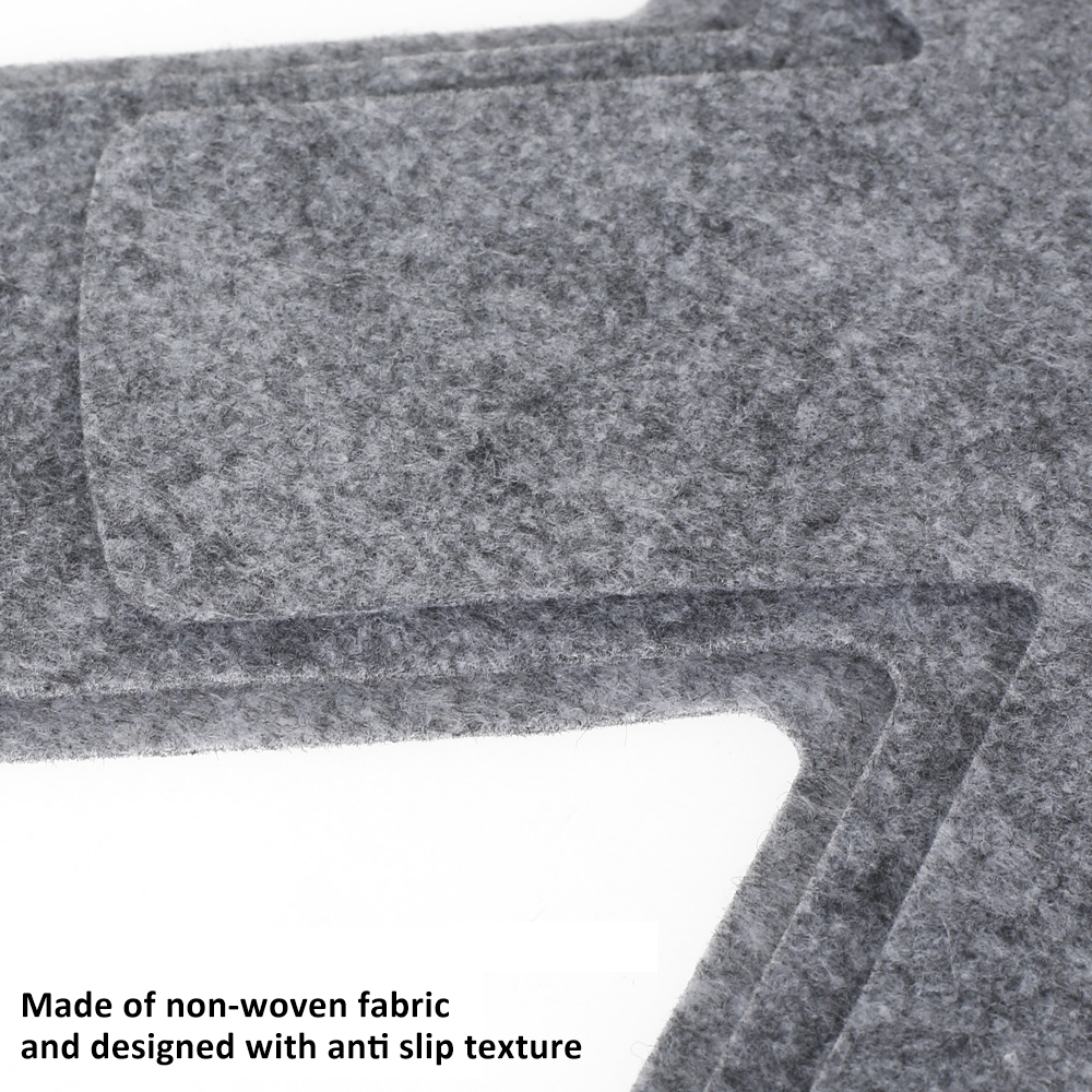 Protezioni per pentole e padelle 12/24 pezzi Divisori per pentole pad non tessuto 3 dimensioni Cuscinetti separatori per padelle per proteggere separatori Pentole