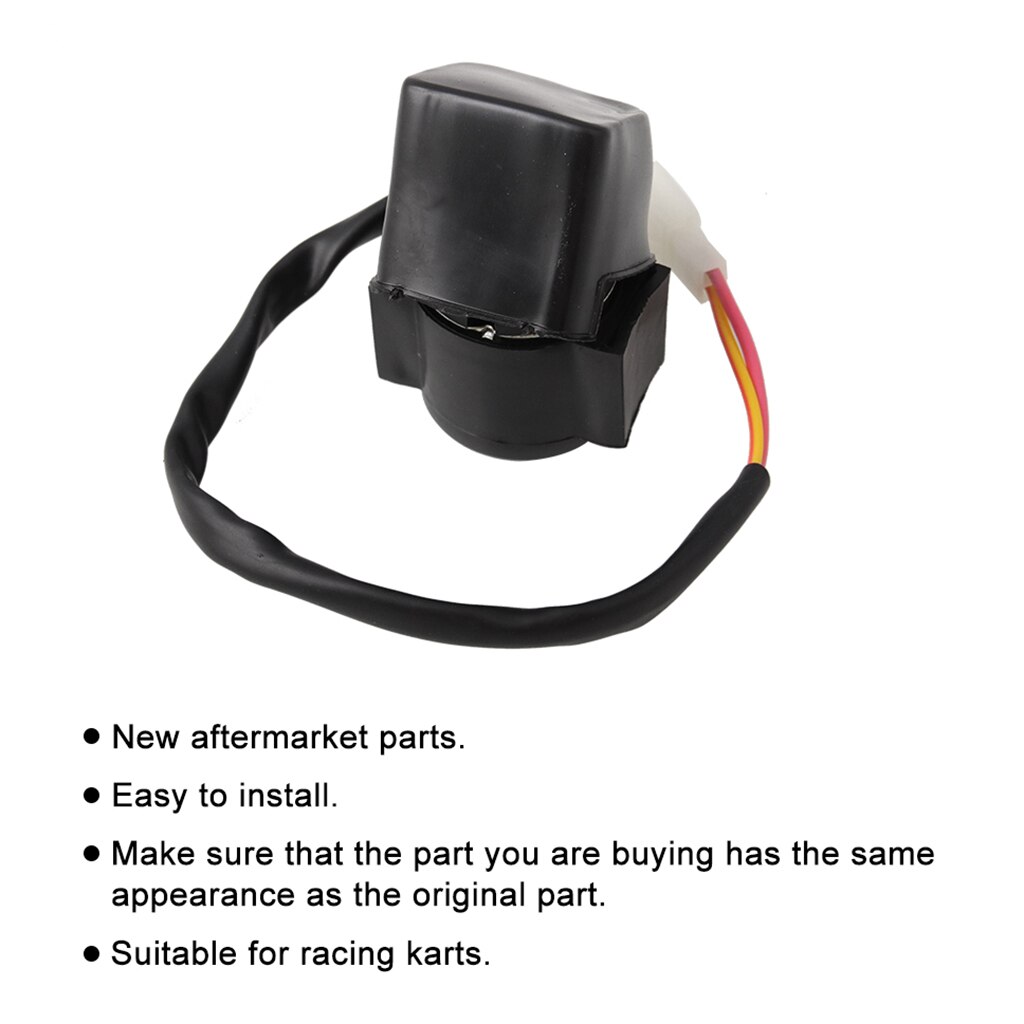 6 Pole Ignition Coil Magnetic Relay Kit For Go Kart GY6 50cc 125cc 150cc
