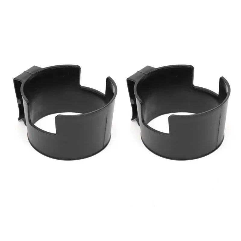 portavasos colgante portátil para coche, portavasos para puerta de vehículo y motocicleta, gancho para colgar, soporte para contenedor de bebidas, herramienta organizadora: Rojo