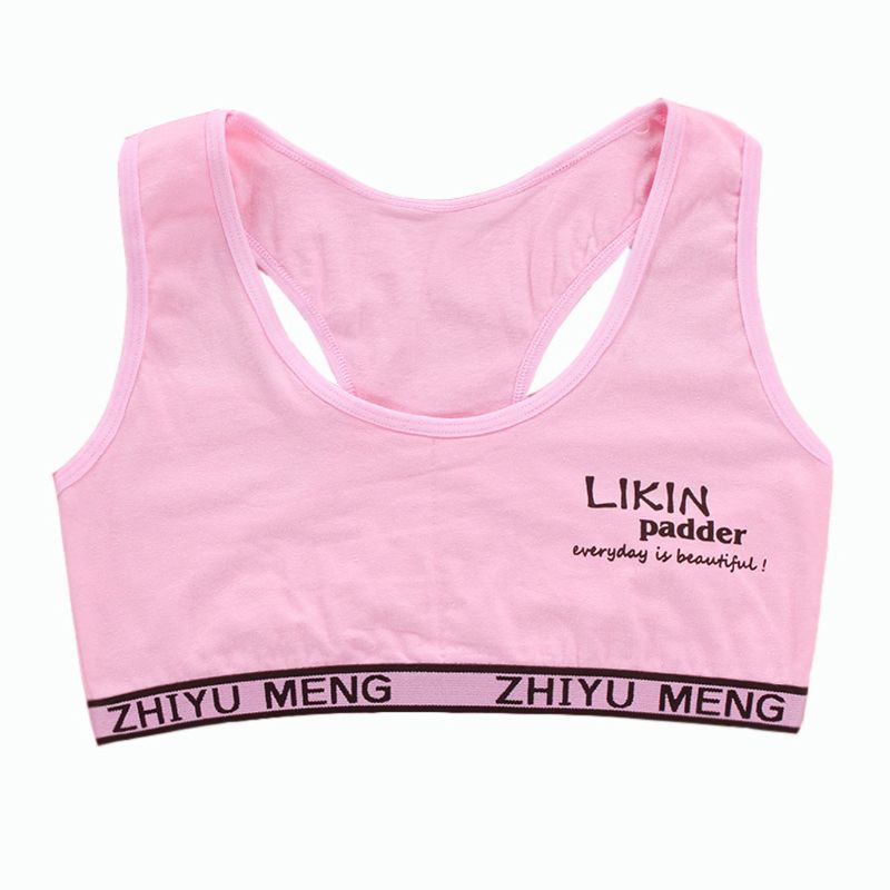 Training Bra Set for Student Puberty Vest Brassiere Bras Teenagers Young Girls Underwear Sets 8-14 Years