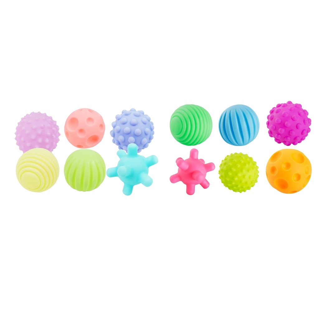 6 Stuks Zintuiglijke Ballen Voor Baby En Kinderen, massage Soft Touch Hand Ballen Set Ontwikkelen Baby Tactiele Zintuigen Speelgoed Voor Baby