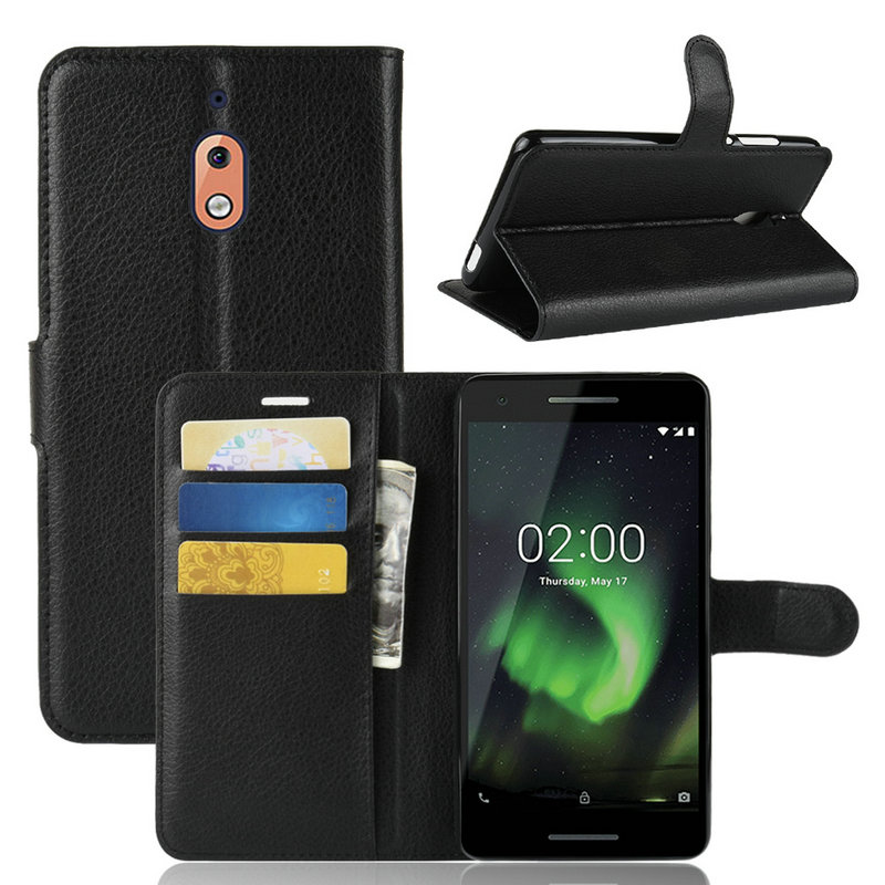 Für Nokia 2,1 2 TA-1080 TA-1092 WIERSS Brieftasche Telefon Fall für Nokia 2 TA- 1029 TA-1035 Flip Leder Abdeckung Fall Etui Fandas>