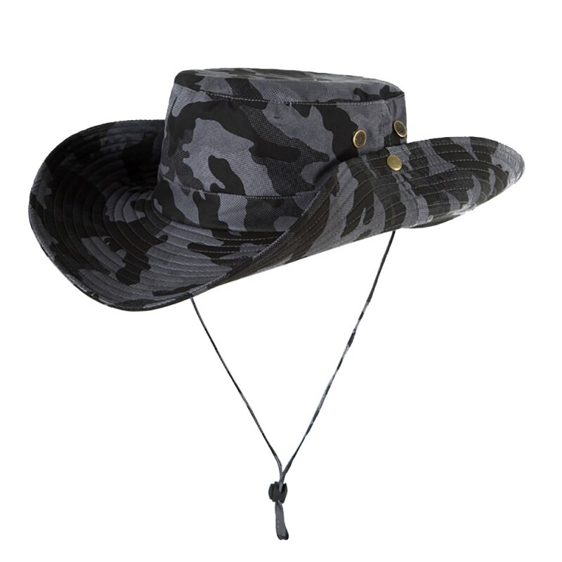 Cappello da Sole - Cotone Leggero Pieghevole Traspirante - Laccio Regolabile - Donna Spiaggia Pesca Escursionismo