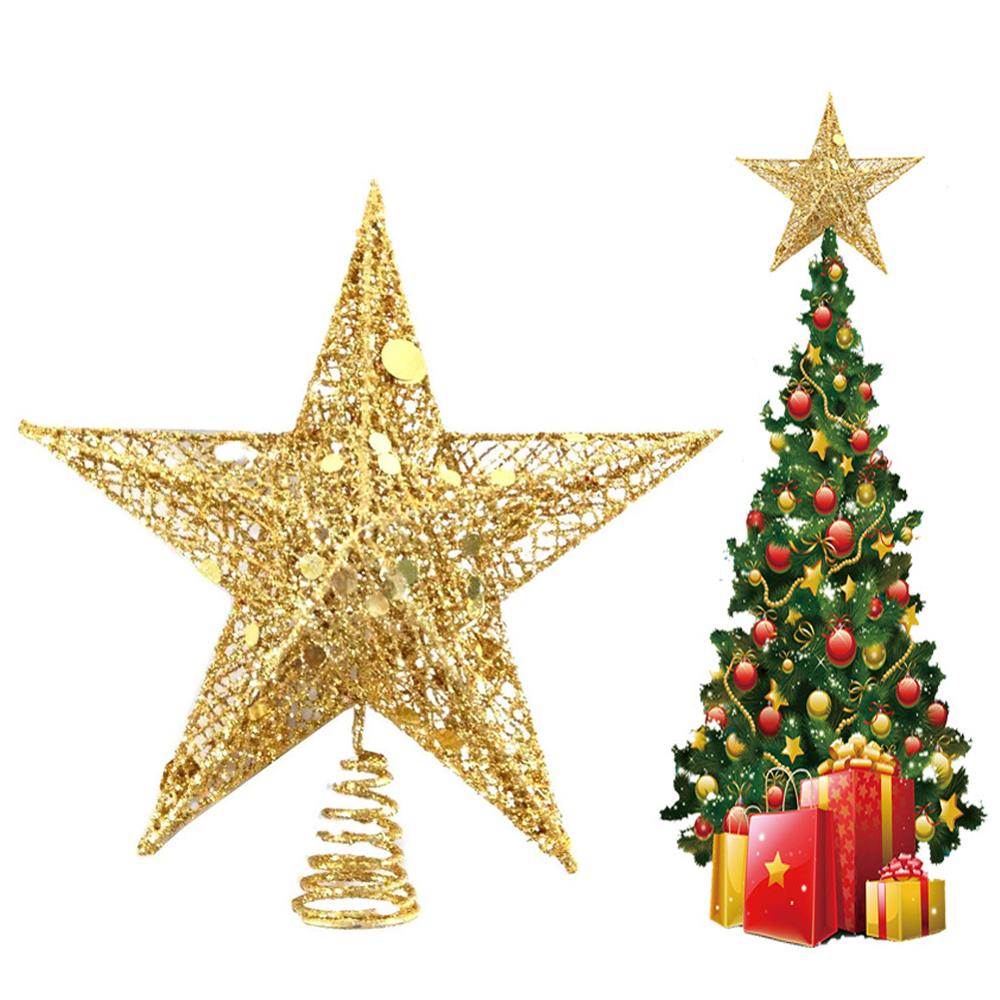 Voelde Kerstboom 3.2ft DIY Muur Opknoping Xmas Boom met 32 pcs Ornamenten en 50 LEDs String Lights Kerst Decoraties: christmas star