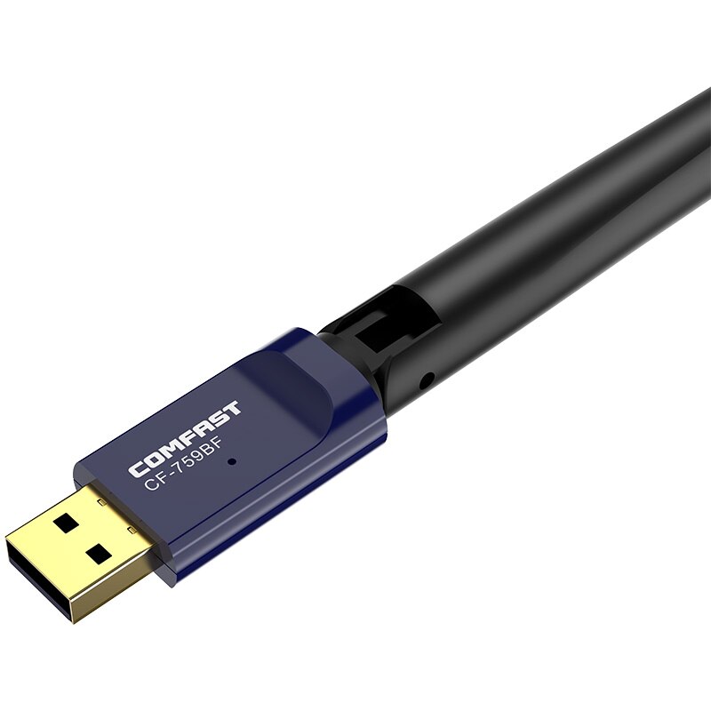 Comfast CF-759BF 5Ghz 802.11ac BT 4.2 free driver USB Wifi Adapter 650Mbps Wi Fi Ethernet Network Card Lan Dongle Wi-fi Antenna