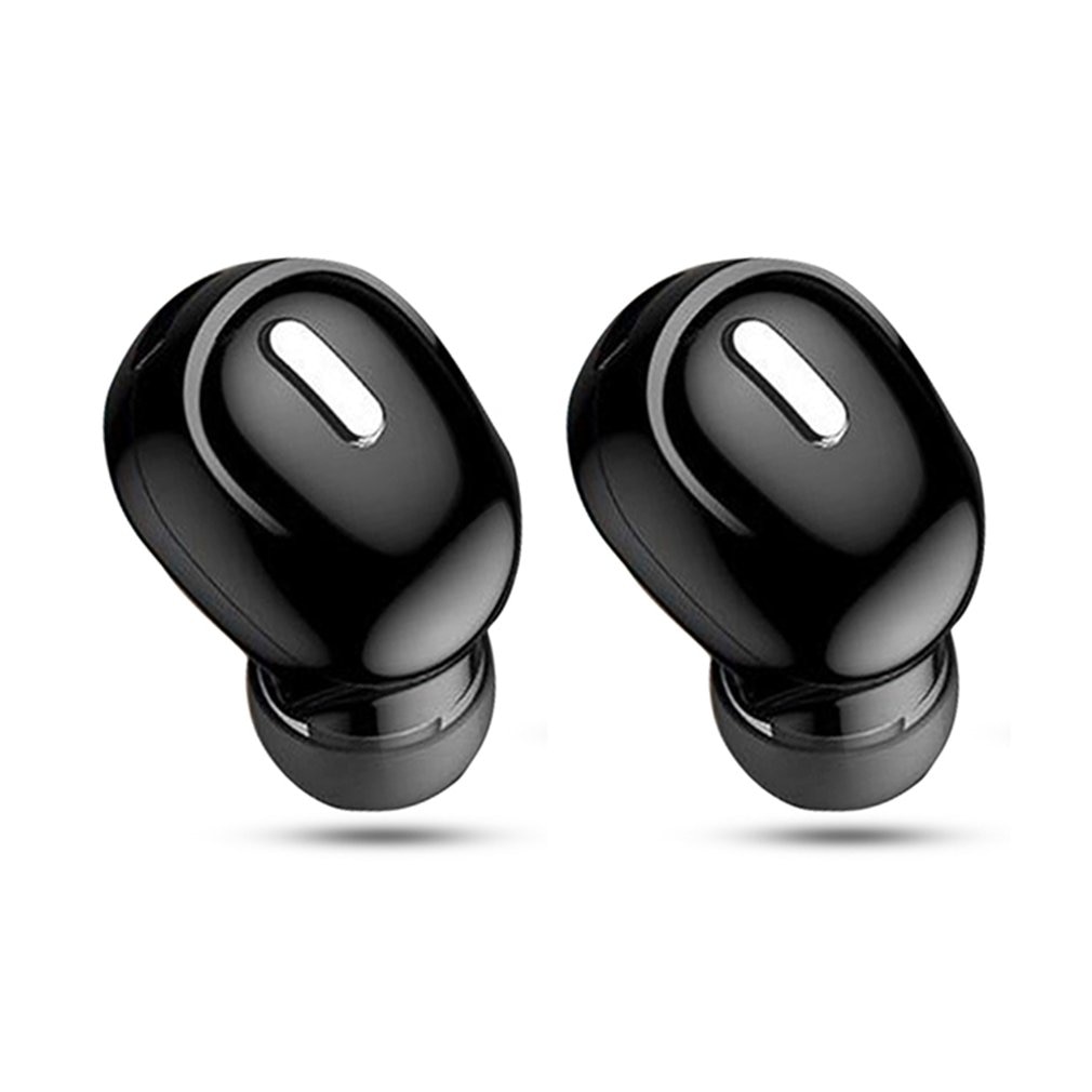 Mini Wireless Earphone In Ear Bluetooth 5.0 Earphone 3D Stereo Earbuds X9 Mini Invisible Mono Ear Wireless Headset: Black