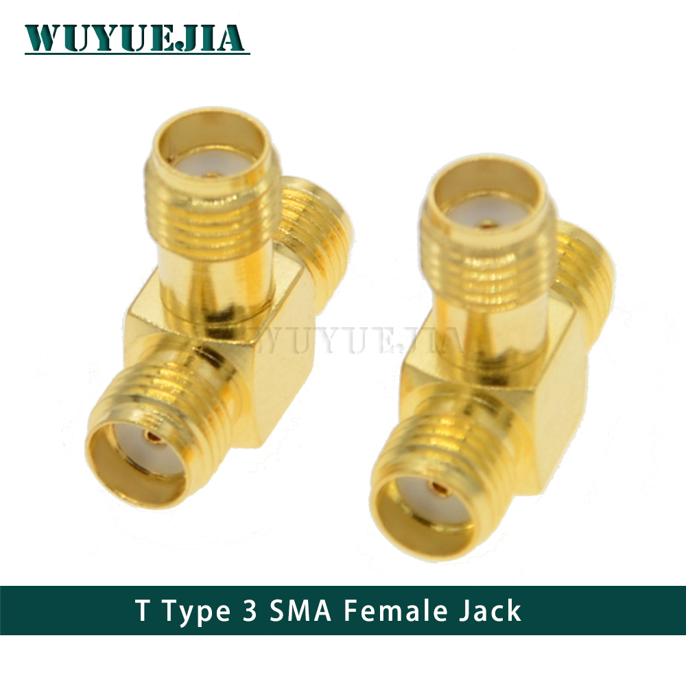 SMA To SMA Male Female Straight Connector 90 Degree Right Angle 135Degree Tee Type 3 Way Splitter RPSMA To RPSMA Male Adapter RF: GRAY