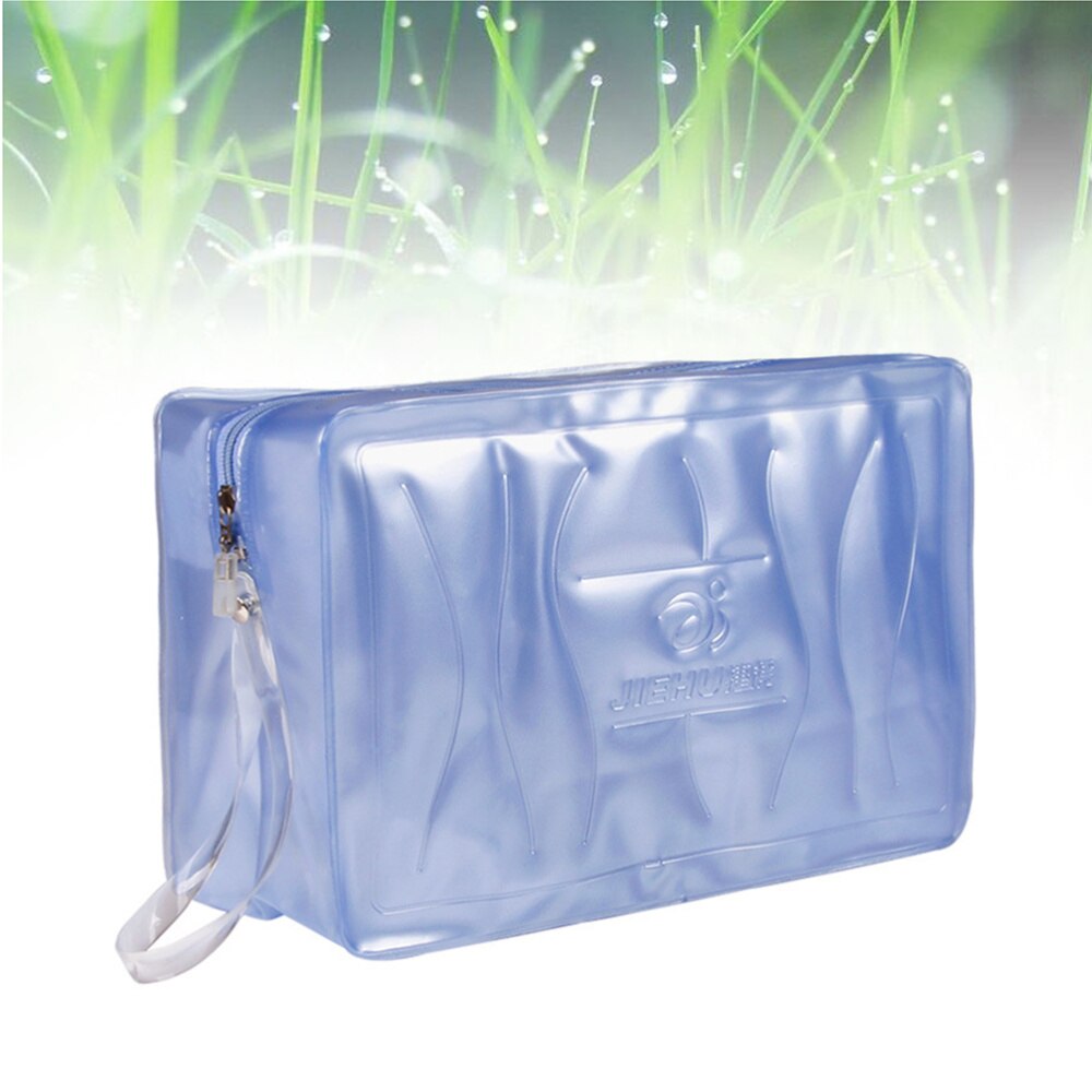 PVC Waterproof Swimming Bag Multifunctional Drift Diving Storage Pouch for Man Woman Male (Blue)