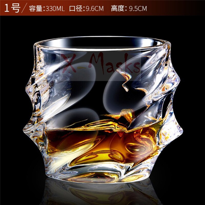 Vaso de Whisky de cristal taza tazas garrafa vino vasos vidrio bardak verre copas de vino copas de cristal szklanki vodka bicchieri gafas: 1