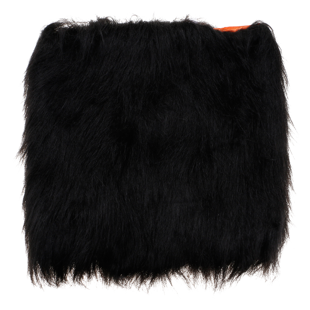 Peluca de Melena De León mascota perro disfraz ropa negro divertido ajustable para de Halloween: black