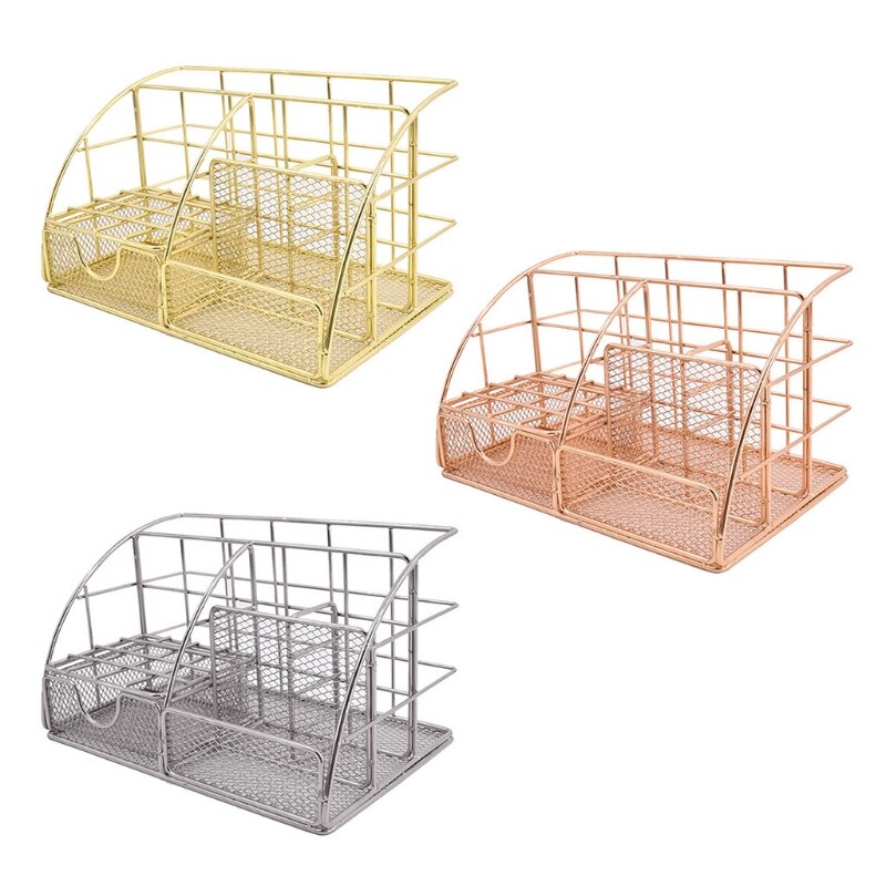 Multi-function Desk Organizer Storage Rack Desktop Pen Holder Large Capacity Stationery Case School Office Suppies