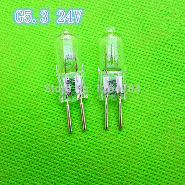 LISOCLU G6.35 G5.3 Ampoules Halogènes 12V 24V 75W 100W 150W