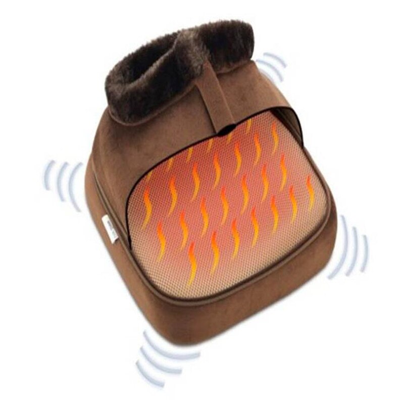 Aquecedor de pé elétrico massageador almofada de aquecimento grande chinelo casa antiderrapante pé mais quente almofada de aquecimento de inverno chinelo calor: UK Plug