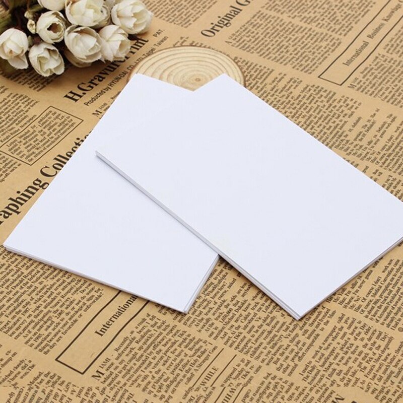 Papel fotográfico luminoso de 100 hojas 4 "x 6" papel fotográfico brillante de para impresora de inyección de tinta suministros de oficina en casa