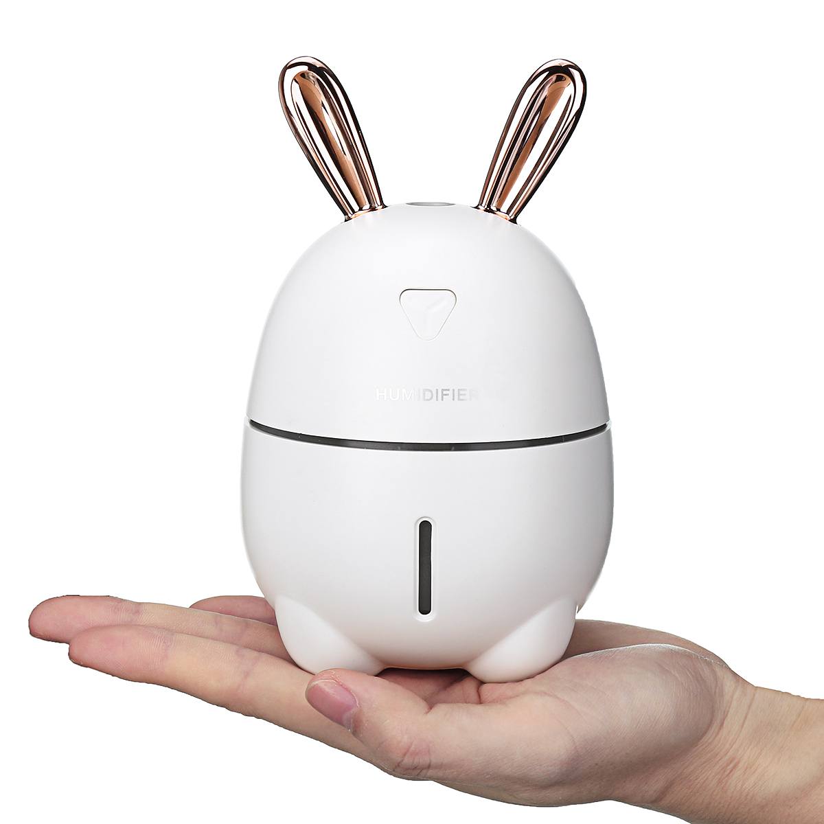 300ML Air Humidifier Cute Rabbit Ultra-Silent USB Aroma Essential Oil Diffuser Office Car Humidificador Air Purifier Mist Maker