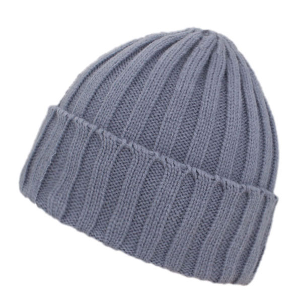 Skullies mössor män vintermössa dam- och #39 ;s vintermössor för kvinnor kepsar sporthuva homme gorro skull kvinnlig stickad mössa: Grå
