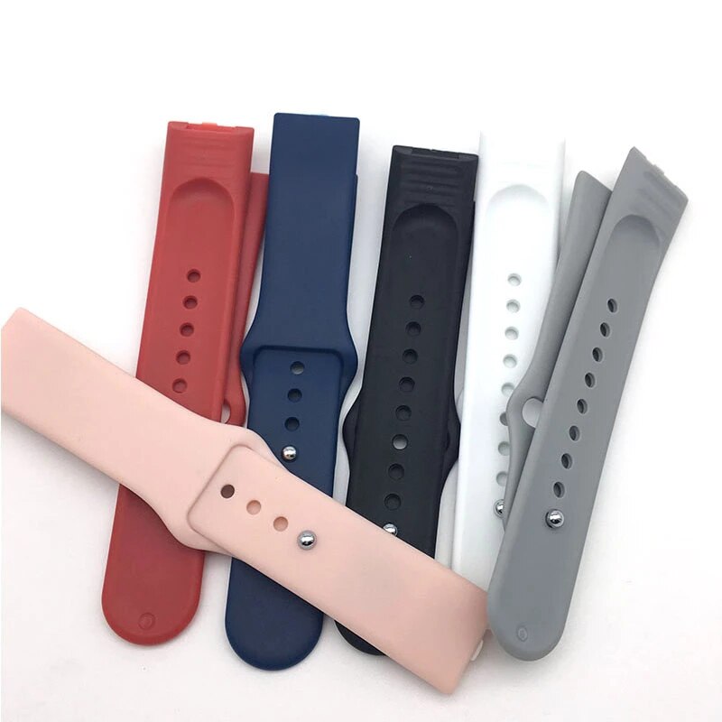 Bracelet de rechange en Silicone pour montre connectée Y68, D20, D28, en TPU souple, ajustable, accessoires