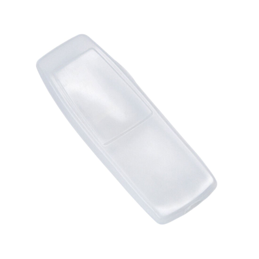 TV Transparent Remote Control Cover Dust Protect Protective Storage Bag Portable Silicone Air Condition Remote Control Case: 16x5cm