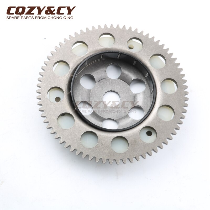 Scooter Starter Free Wheel Set & tooth & Ontology for MBK Booster 50 Next One Rocket Spirit Track Equalis 50cc AC 2T