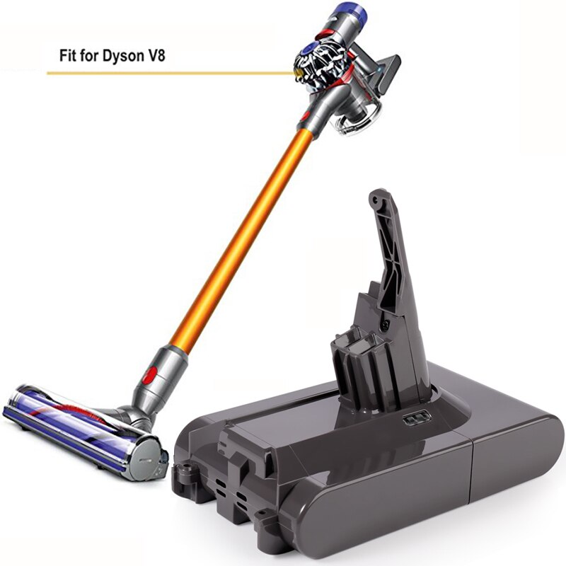 Herramientas de alta capacidad para aspiradora Dyson V8, 21,6 V, 99999mAh, batería de ion de litio de alta capacidad, V8 Absolute V8 Animal