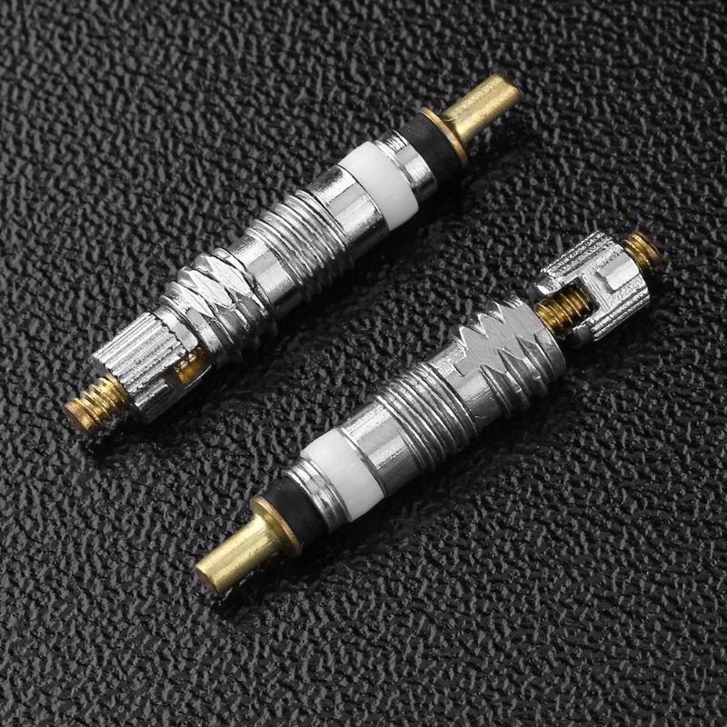 2pcs 4pcs Detachable Presta Valve Core Replacement for Bicycle MTB Bike Valve Core Presta To Schrader French Air Pump Valve