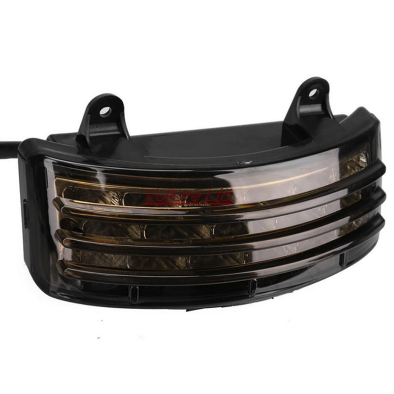 Tri-Bar LED Achterspatbord Remlicht Richtingaanwijzer Lamp Achterlicht Voor Harley Touring FLHX FLTRX