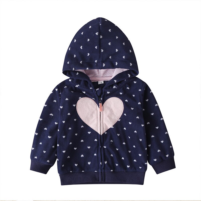 Lange Mouw Hooded Kids Winter Kleding Cartoon Kids Jassen Voor Meisjes Katoenen Baby Jongens Jas Peuter Jongen Kleding 1-3 Jaar