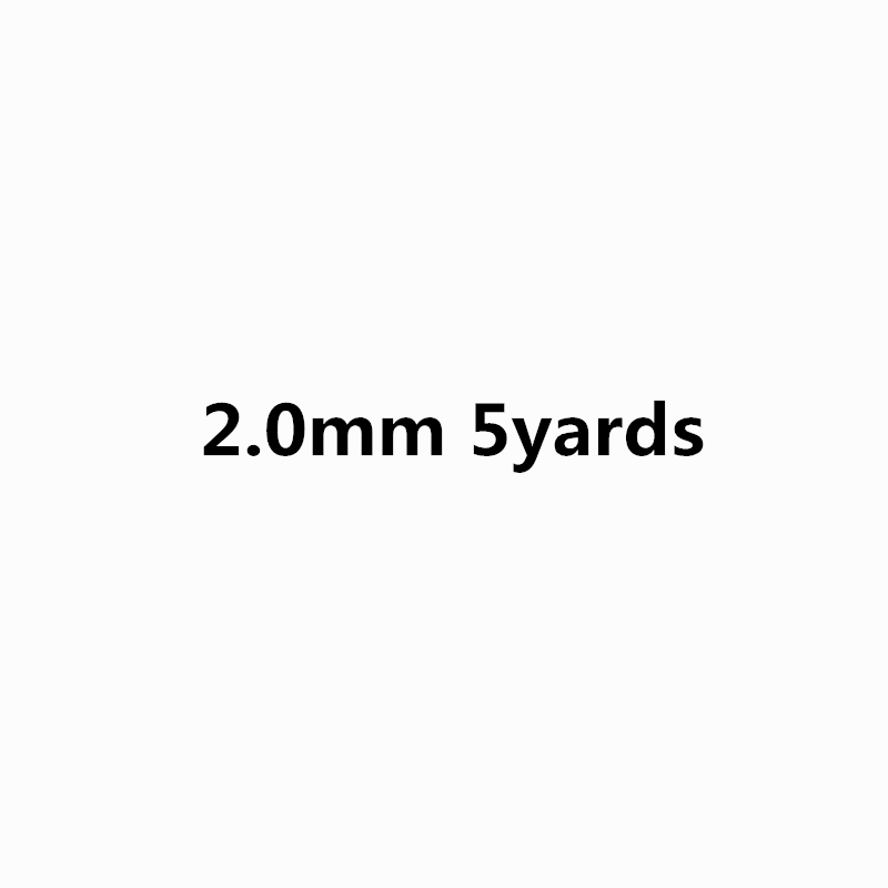 0.5mm 0.8mm 1mm 1.5mm 2mm 3mm brun vokset bomuldssnor reb vokset tråd ledning snor rem halskæde reb til smykkefremstilling: 2.0mm 5 yards