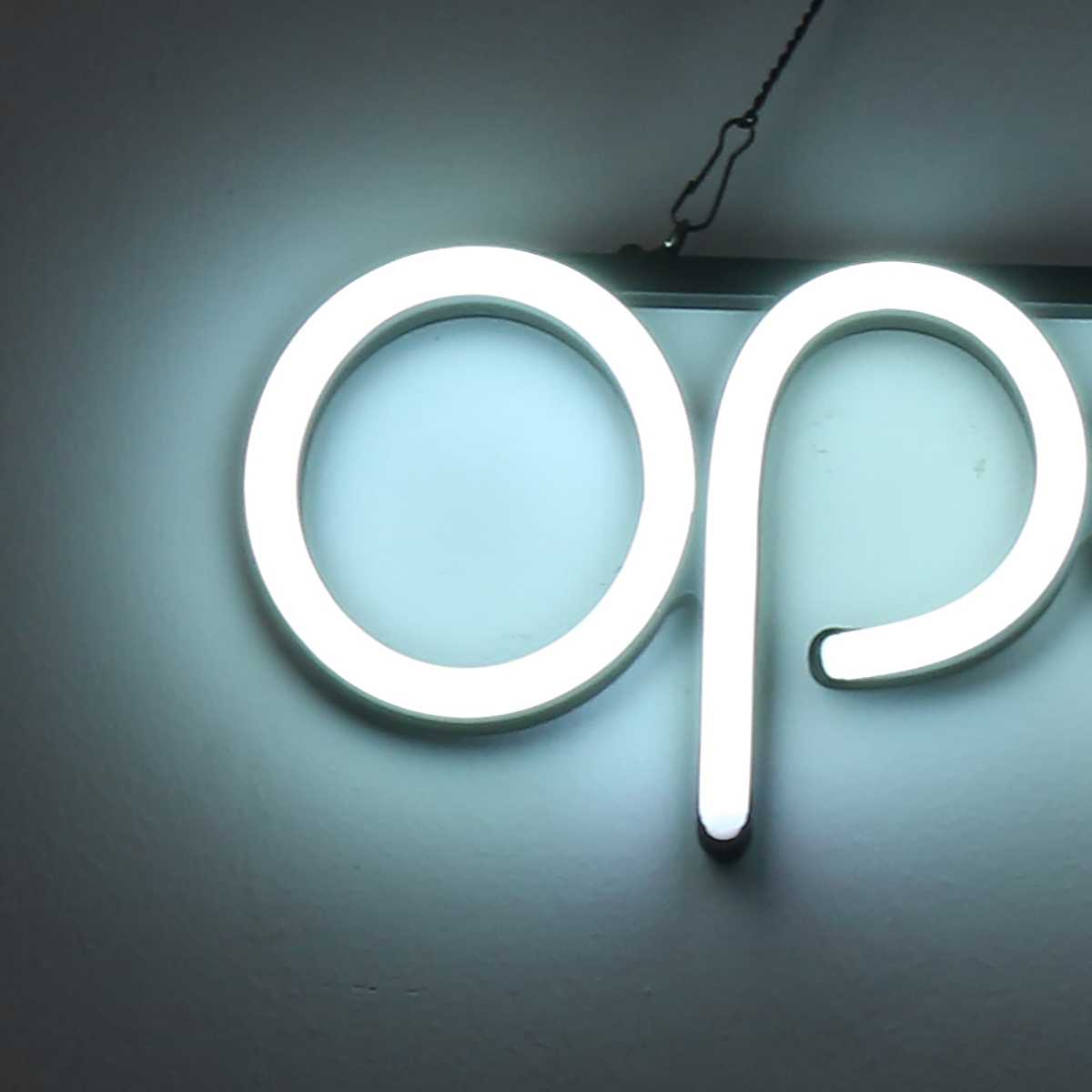 OPEN Neon Sign Light Bar Pub Display Party Neon Bulb Home Room Wall Decoration Advertising Commercial Lighting 100-240V US Plug