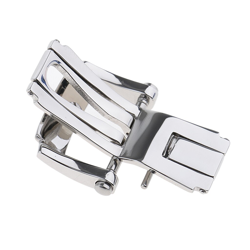 Spenne for utplassering av sommerfugl i rustfritt stål for klokke acc metallklokkerem 16mm 18mm 20mm 22mm klokkerem