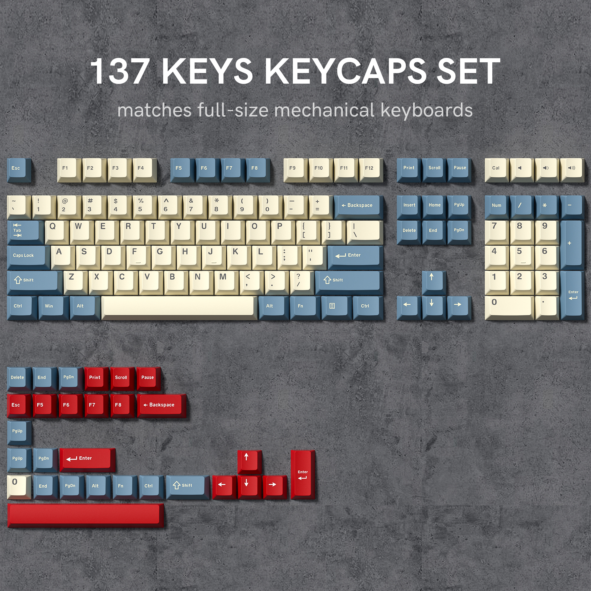 168 Keys WOB Black PBT Keycaps Cherry Profile Double Shot for Mechanical Gamer Keyboard For GK61 Anne Pro 2 Gateron MX Switches: Purple Red
