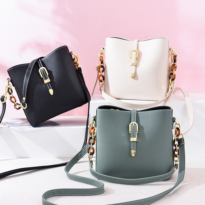 Dames kantoor pu leren schoudertassen snoep schattige dames scrub handtas handtas dames crossbody tassen  b072