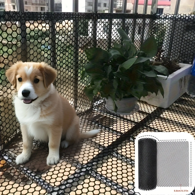Filet de protection en maille pour animaux de compagnie, prévention des chutes, clôture antivol, fenêtre, banc, clôture de jardin, filet de protection pour chat, balcon