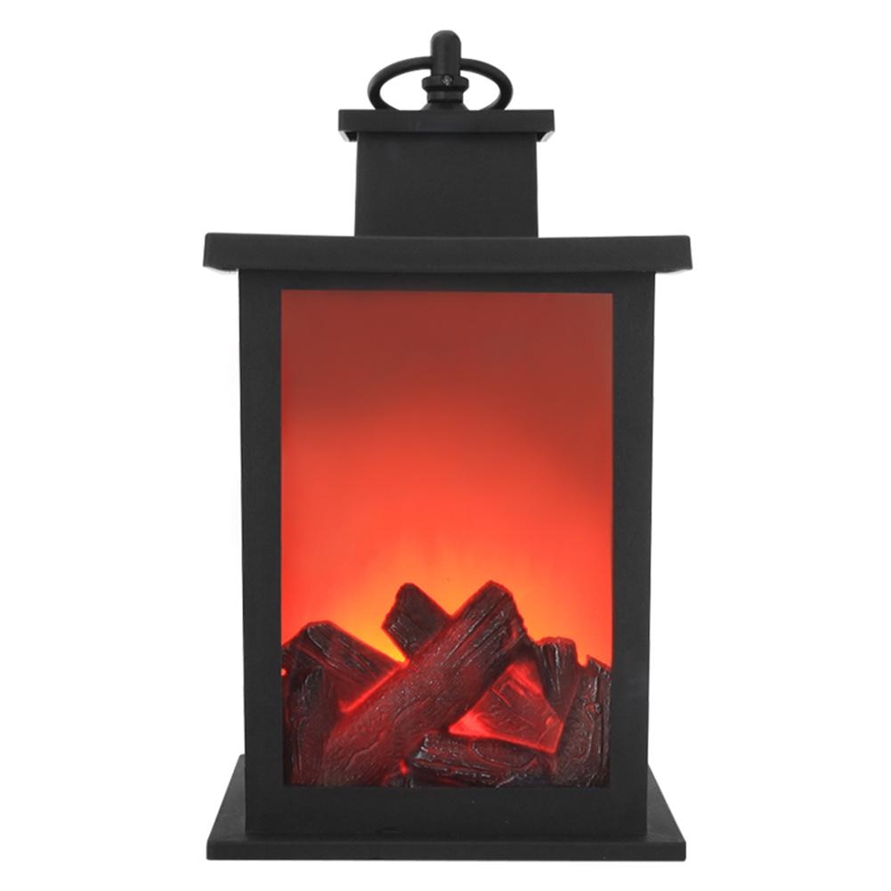 LED Flame Lantern Lamps Simulated Fireplace LED Flame Lamps Flame Effect Light Bulb Battery Courtyard Living Room Decor