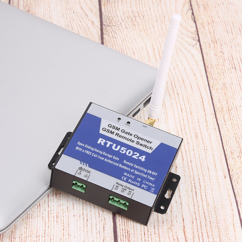 Rtu 5024 gsm toröffner-relaisschalter mit drahtloser fernbedienung, türöffner mit freisprechfunktion , 850/900/1800/1900 mhz