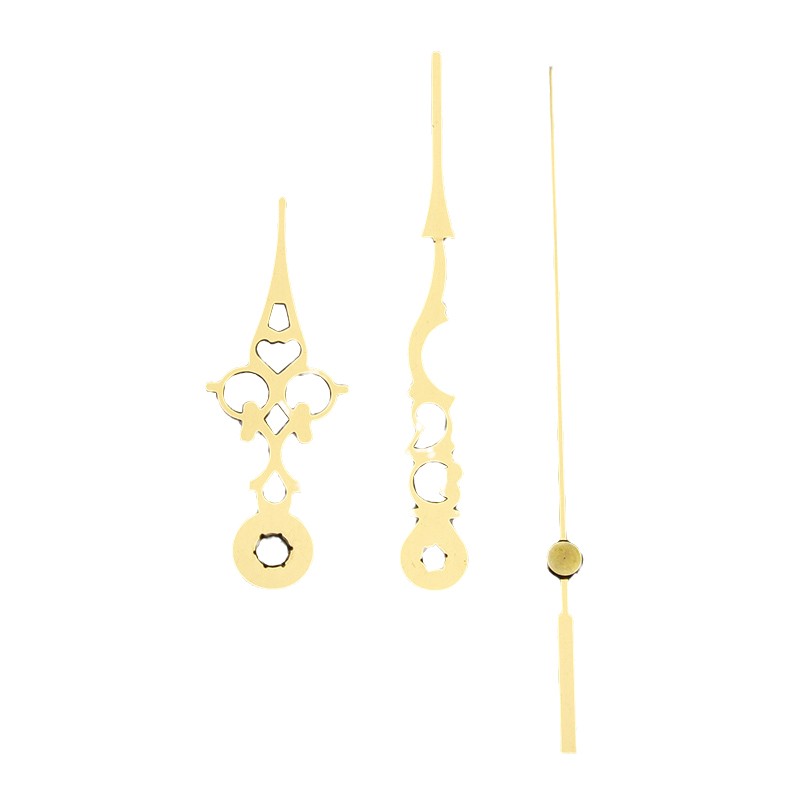 As Korte Klok Wijzers 19 Goud (Alleen Wijzers) Metaal Aluminium Diy Wijzers Quartz Klok Accessoire Diy Klok Kits