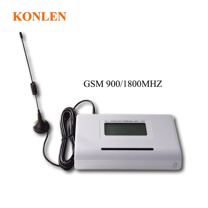 Thuis LCD Vaste GSM Telefoon Draadloze Sim-kaart Terminal GSM 900/1800MHZ Verbindt Bureau Telefoon of PSTN Alarm panel te Bellen