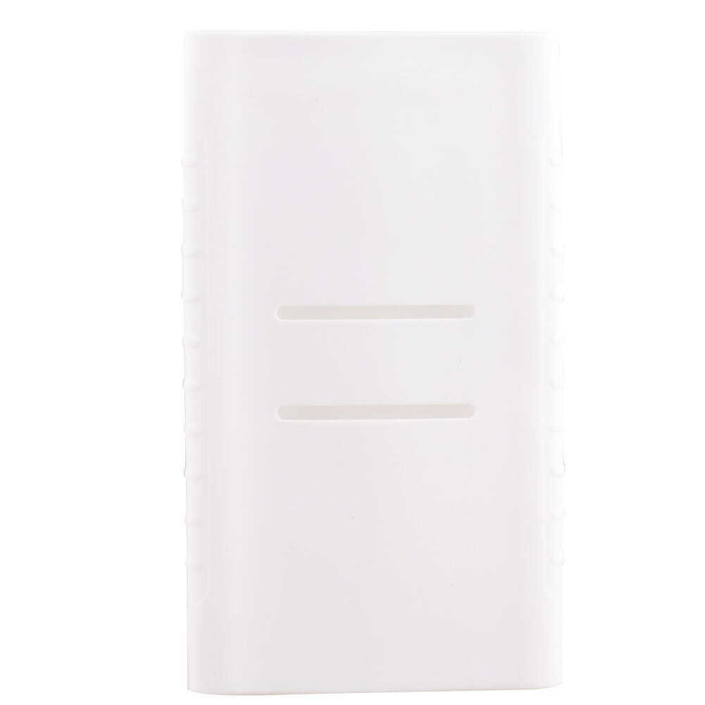 1PCS Portable External Battery Protect Case Soft Silicone Cover for 10000mAh Xiaomi Power Bank