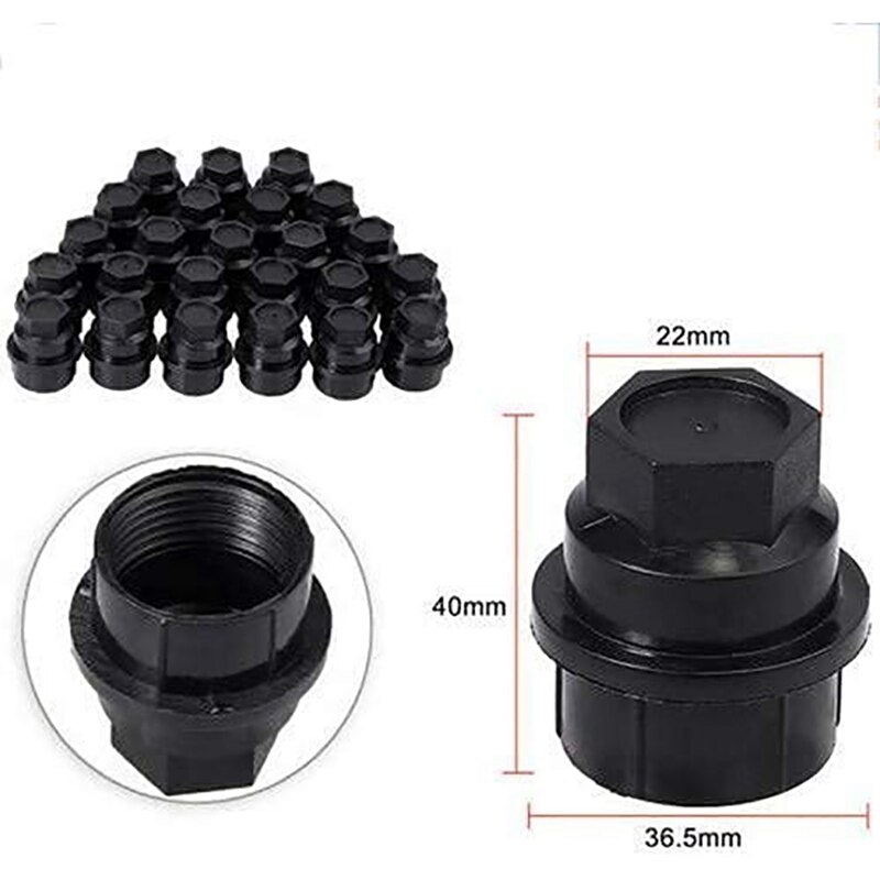 24Pcs Lug Nut Cap Covers for Chevrolet for GMC 1500 2500 Full SIize Truck Replace 15646250 6116071 711025 99956 999561