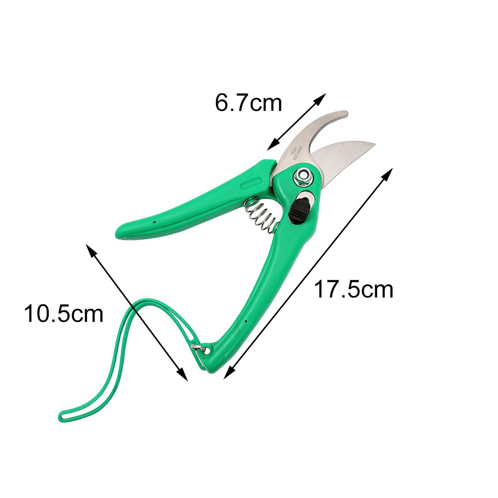 Gardening Scissors Tree Branch Cutter Hand Prunner Blade Secateurs Shears Low-friction Tool Durable Stainless Steel Practical